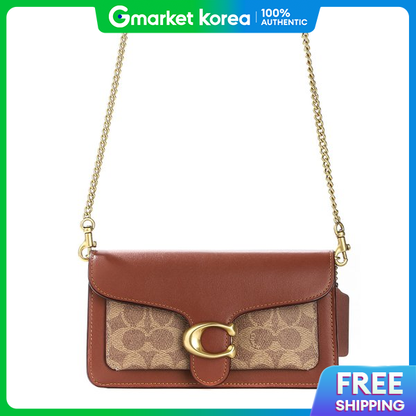 COACH |Túi Đeo Chéo Nữ Tabby 25FW / Màu Caramel Nâu Hổ Phách