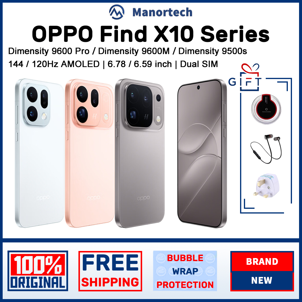 OPPO Find X10 Pro Max / OPPO Find X10 / OPPO Find X10 E | Hasselblad Ultra-Clear Triple Camera | Dual SIM | Shopee Malaysia