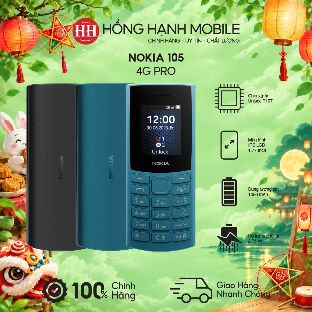 Điện Thoại Nokia 105 4G Pro - Hàng Chính Hãng | Shopee Việt Nam