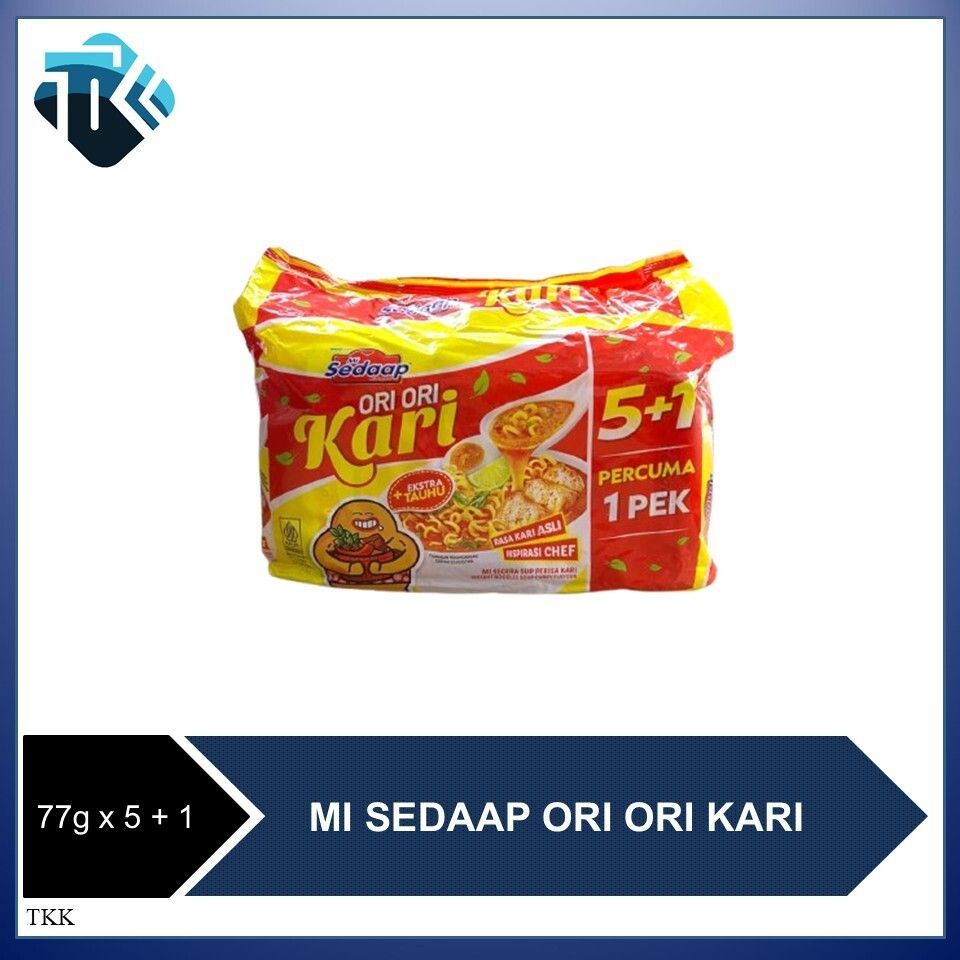 77G X 5 MI SEDAAP ORI ORI KARI | Shopee Malaysia