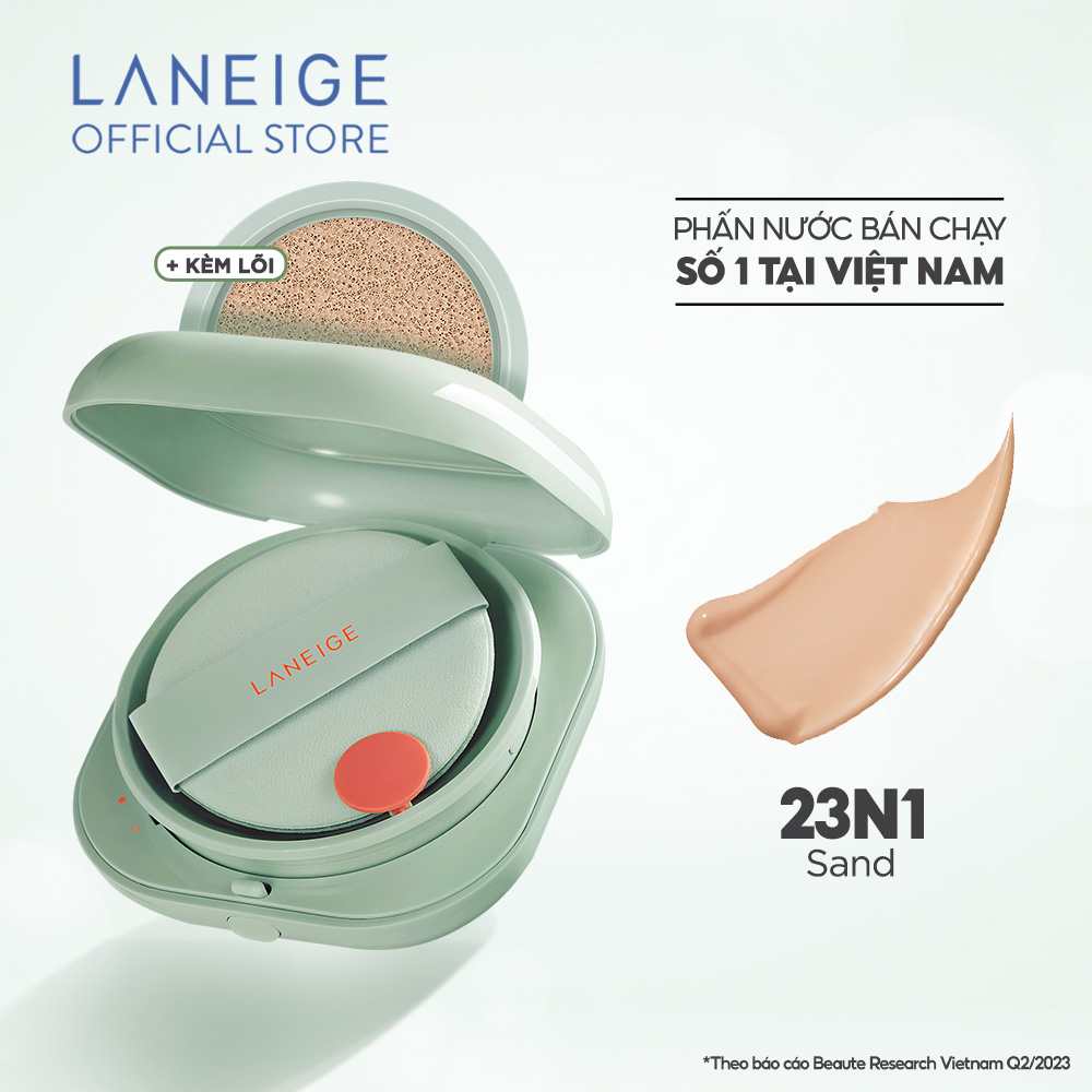 Phấn Nước Che Phủ Mịn Lì 100H Laneige Neo Cushion The Matte 15G + Kèm Lõi