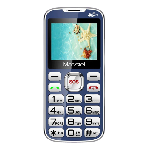 Điện thoại Masstel Fami 60S 4G(LTE) khung viền kim loại - Hàng chính hãng