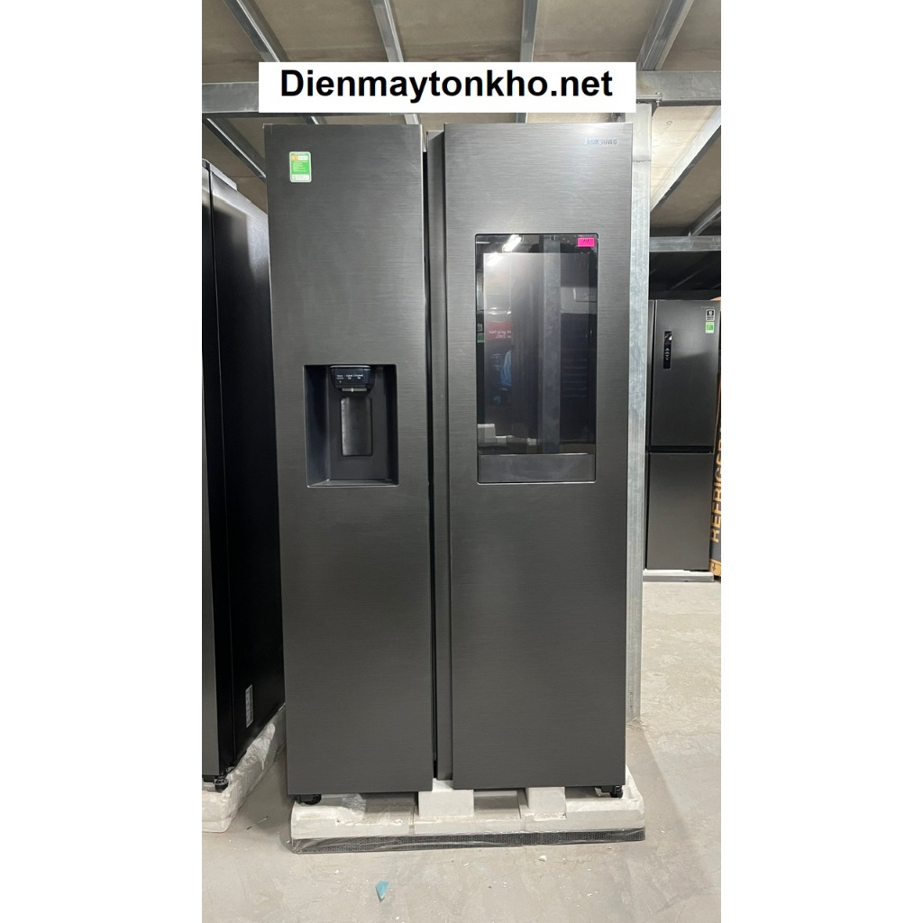 Tủ lạnh Family Hub Samsung Inverter 616 lít RS64T5F01B4/SV - Điện Máy Duy HCM | Shopee Việt Nam