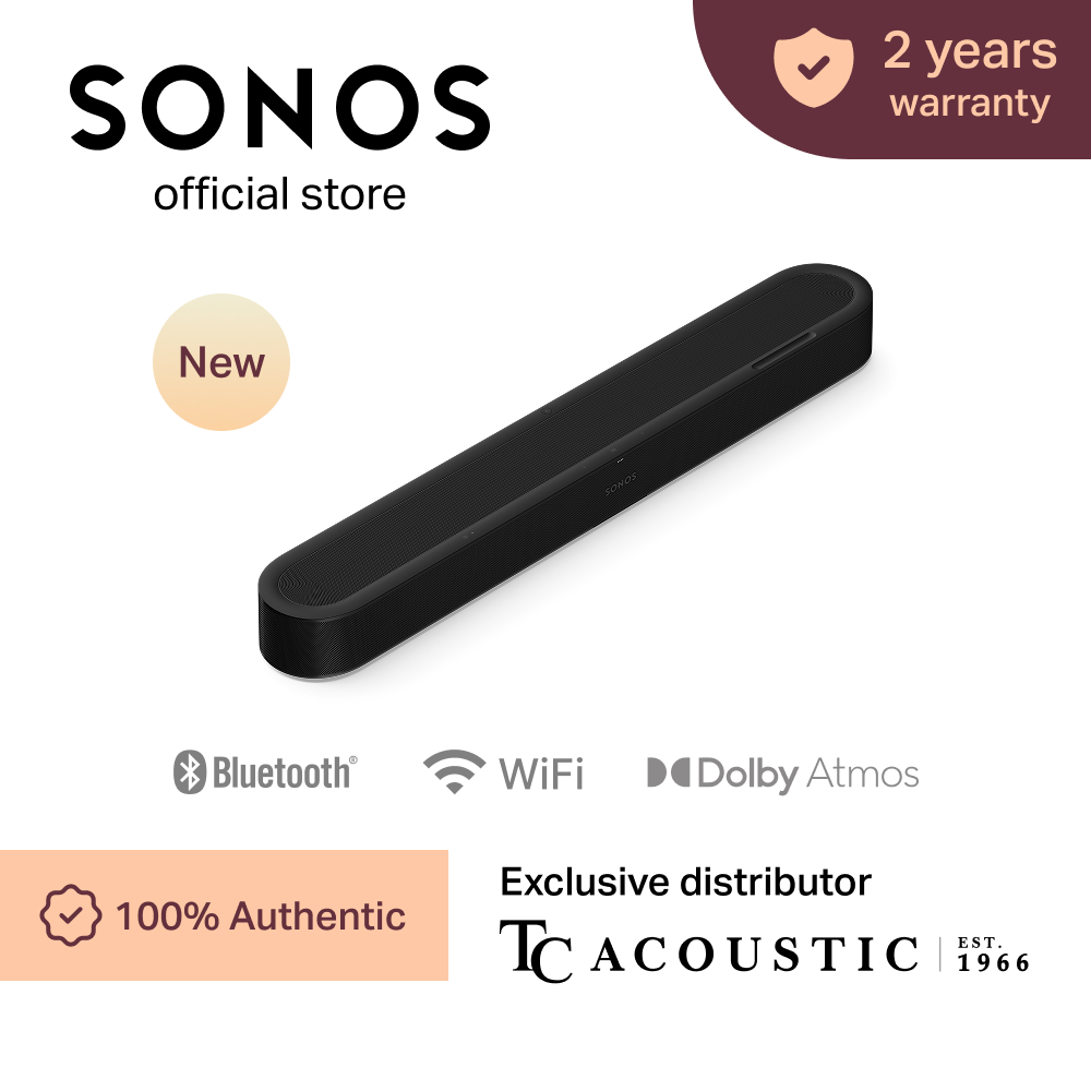 [New] 7.1.2 Sonos Beam Ultra Soundbar - with Dolby Atmos For Your Smart TV [Available 29 Sep onwards]