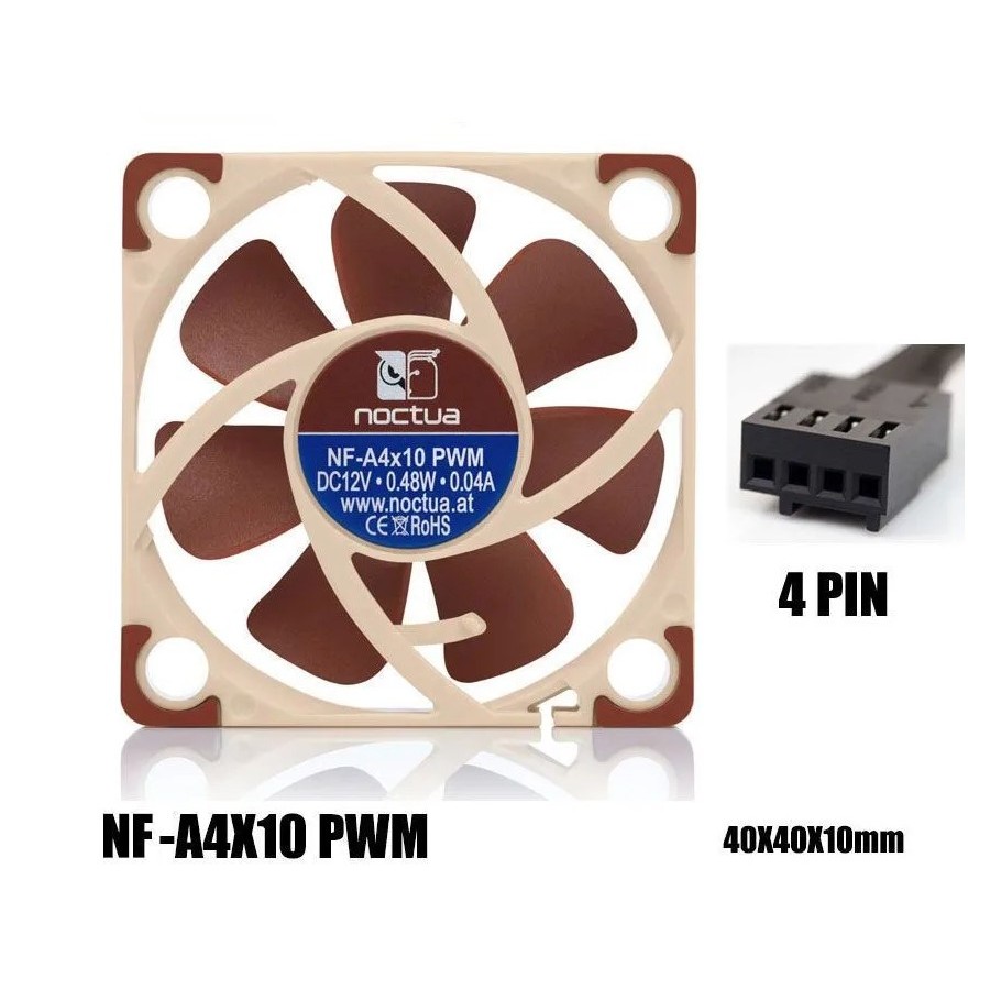 Quạt tản nhiệt Noctua NF-A4x10 PWM FLX 12V 5V | Shopee Việt Nam