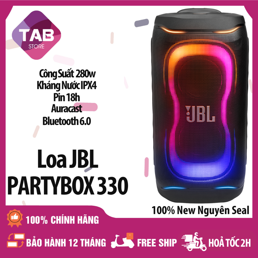 Loa JBL Partybox 330 320 280w Chính Hãng - Bảo Hành 12 Tháng | Shopee Việt Nam