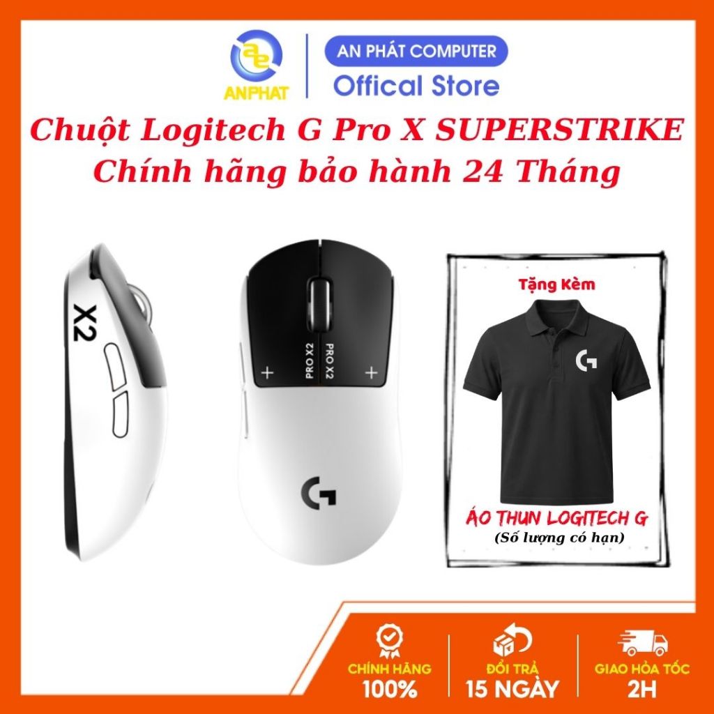Chuột Logitech G Pro X2 SUPERSTRIKE - Chính hãng bảo hành 24 Tháng | Shopee Việt Nam