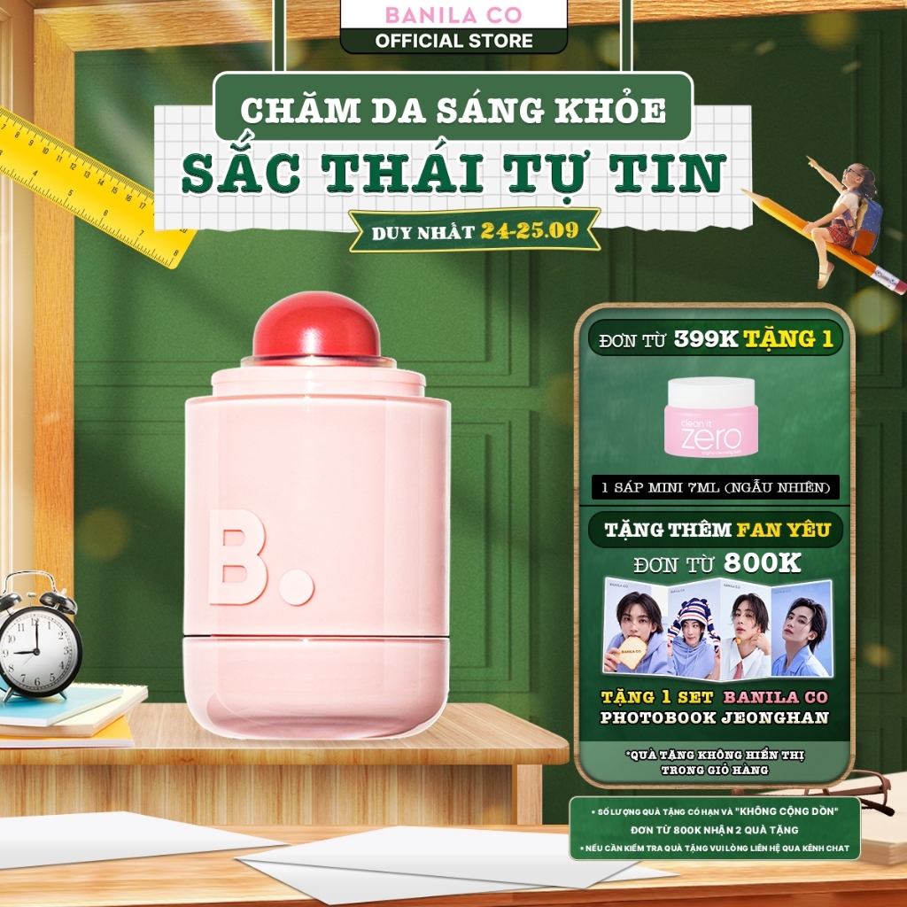 Má Hồng Kiêm Son Kem Mịn B. By Banila Romantic Blush Lip & Cheek 3.7G | Shopee Việt Nam