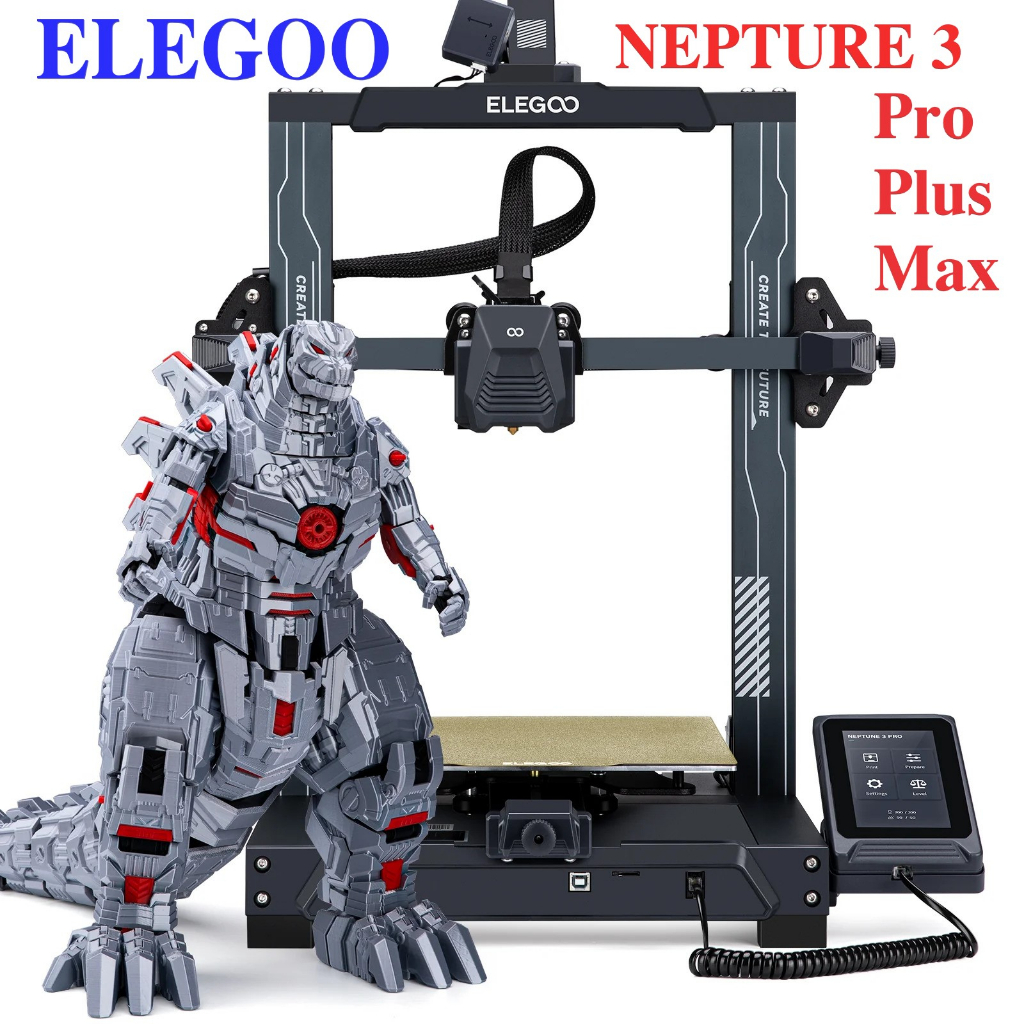 Máy in 3D FDM Elegoo Neptune 3 Pro/ Neptune 3 Plus/ Neptune 3 Max | Shopee Việt Nam