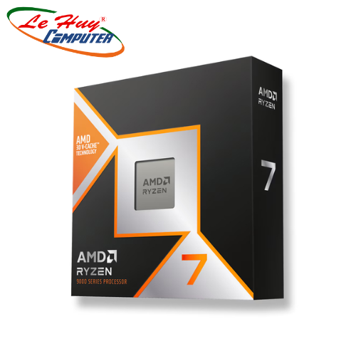 CPU AMD Ryzen 7 9800X3D (AMD AM5 - 8 Core - 16 Thread - Base 4.7Ghz - Turbo 5.2Ghz - Cache 104MB) - Hàng chính hãng