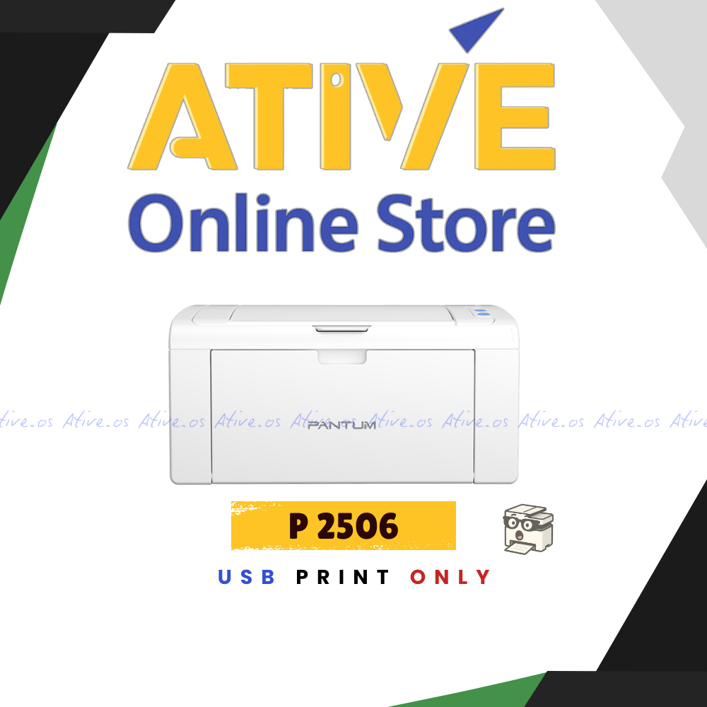 Pantum P2506 Single Function Mono Laser Printer 3 YEAR WARRANTY