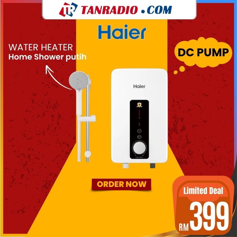 HAIER Water Heater DC PUMP Home Shower EI36MP2 (DG) 热水器 Mandi Air Panas Pemanas Air | Shopee Malaysia