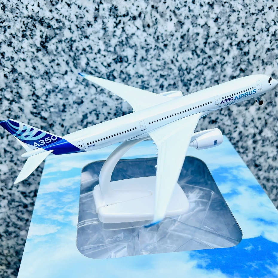 Máy Bay Airbus 350 XWB | Mô Hình Hàng Không Tỉ Lệ 1:400 | A350-900 Airplane Model with Display Stand | Shopee Việt Nam