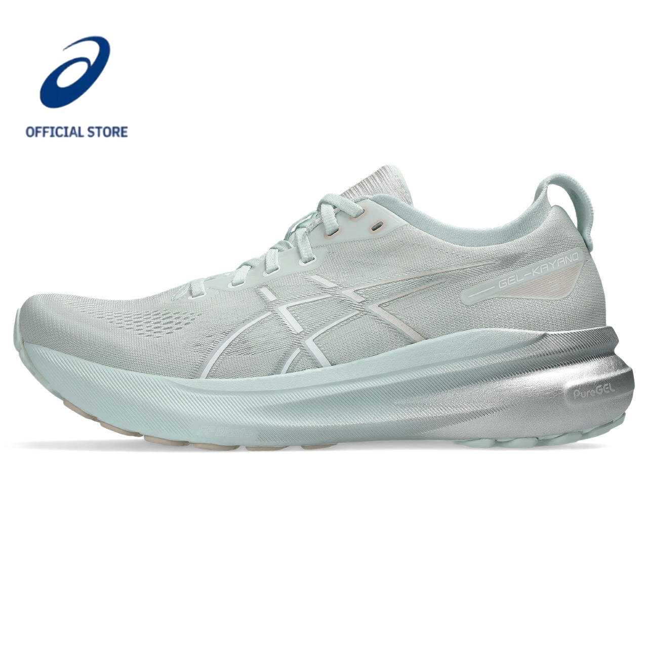 Giày Chạy Bộ Nam ASICS GEL-KAYANO 31 màu Pure Aqua/Pure Silver 1011B867.302