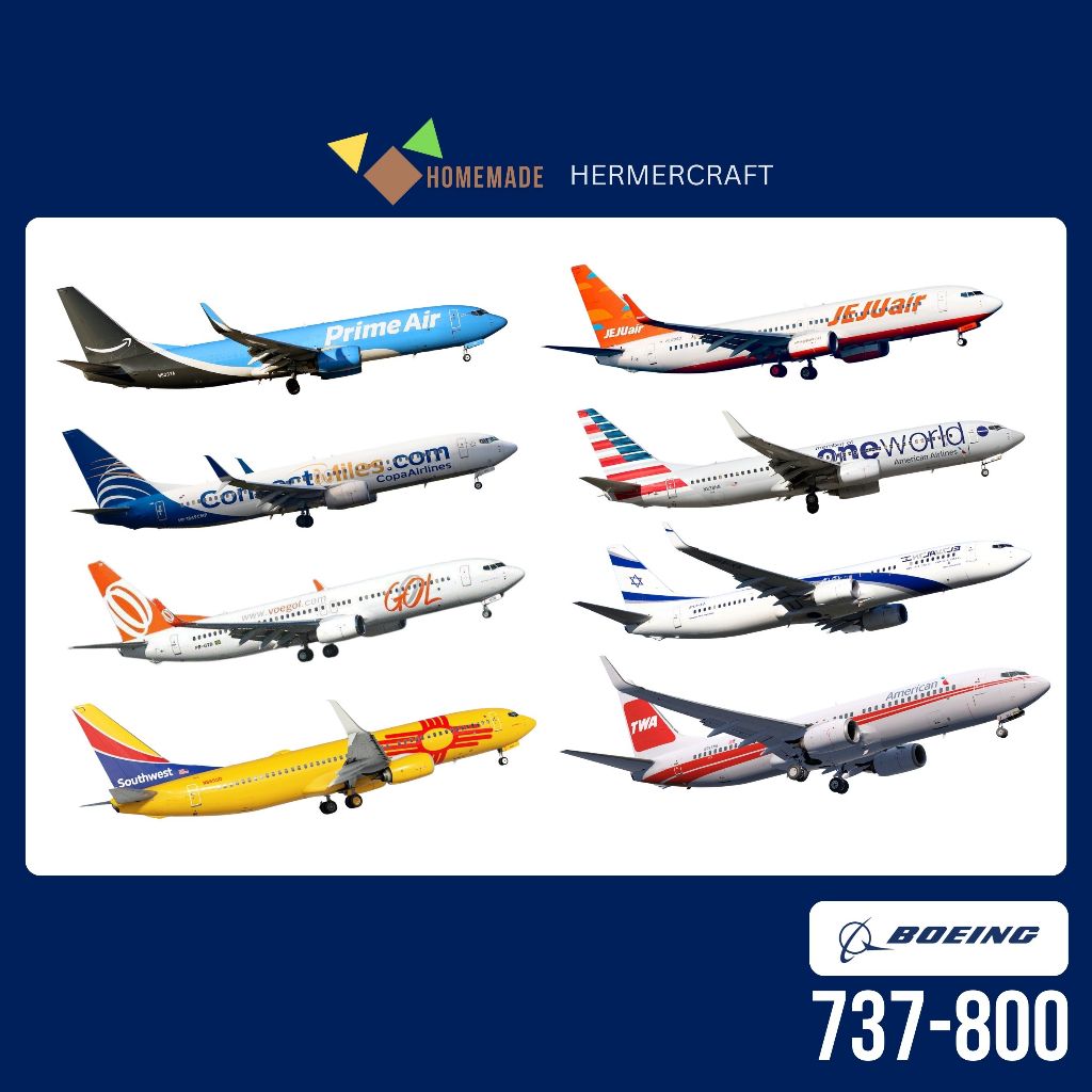Mô Hình Bìa Cứng Máy Bay Thương Mại Boeing 737 (737-800; 737-900; 737 MAX 8; 737 MAX 9) | Shopee Việt Nam