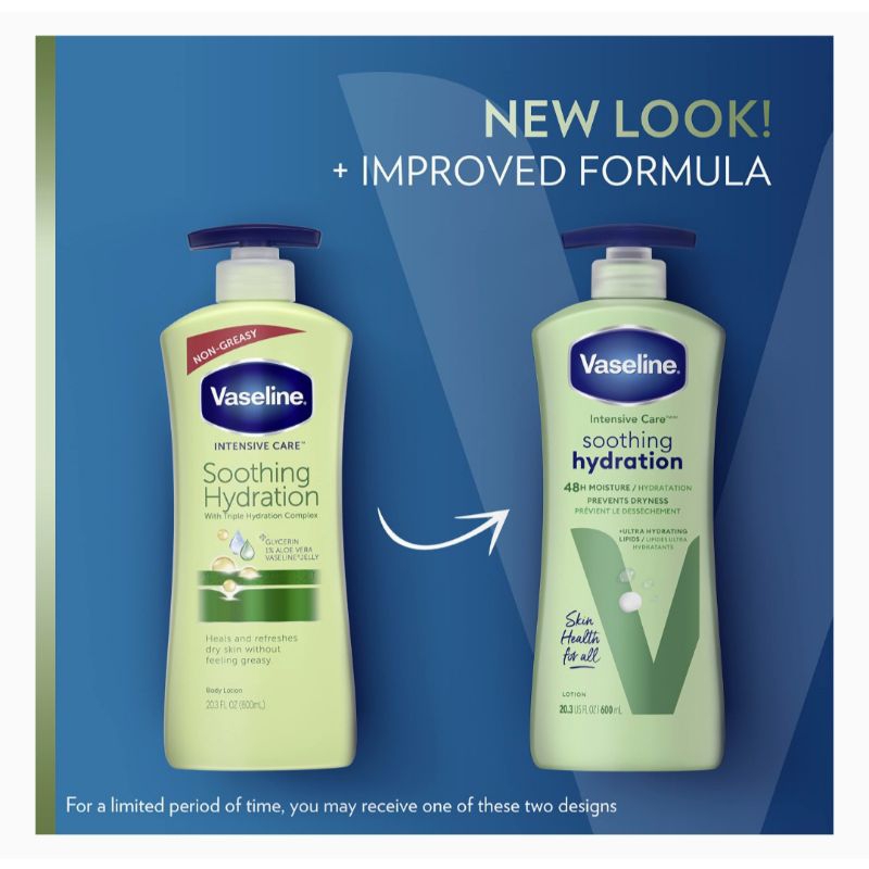 Sữa dưỡng thể Vaseline Soothing Hydration ( 600ml ) - Hàng nhập Mỹ. | Shopee Việt Nam