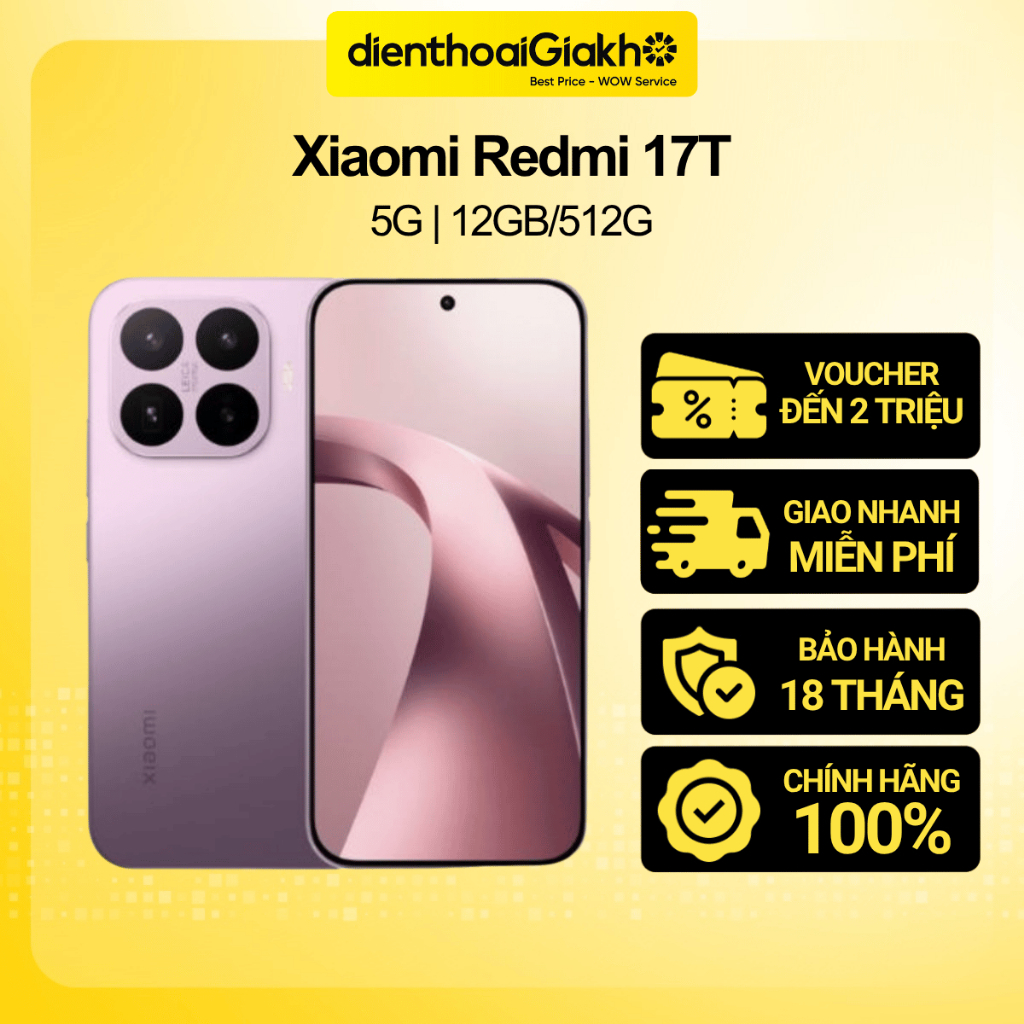 Điện Thoại Xiaomi 17T 5G 256GBGB | 512GB Chính Hãng, Bảo Hành 18 Tháng | Shopee Việt Nam