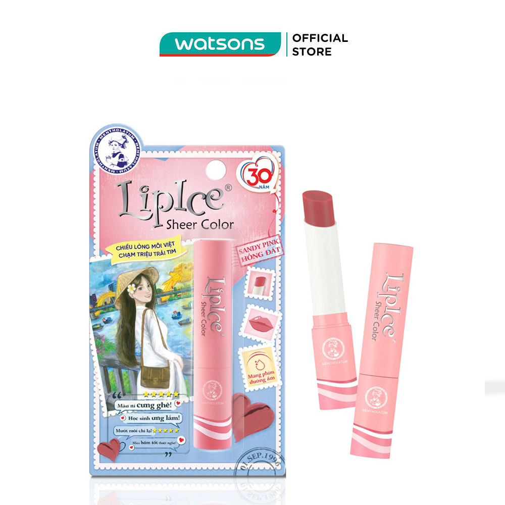 Son Dưỡng Có Màu Lipice Sheer Color 2.4g