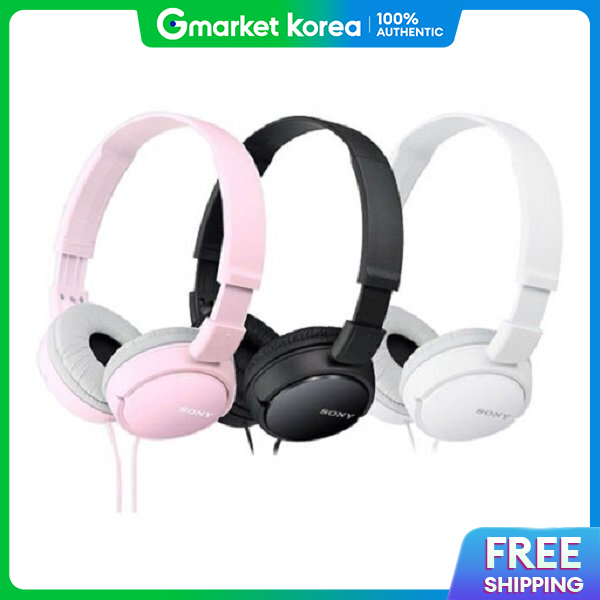 Sony | Tai nghe stereo chính hãng Hàn Quốc MDR-ZX110AP/Màu đen