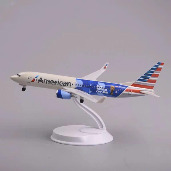 Mô hình máy bay American Airlines Boeing 737 World Cup 2026 20cm | Shopee Việt Nam
