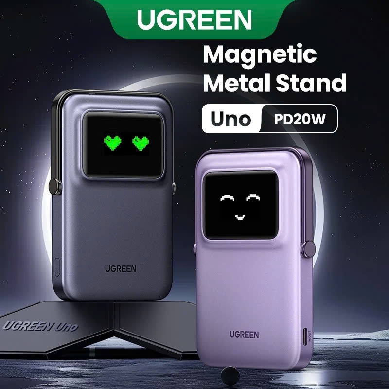 Pin Sạc Dự Phòng UGREEN PB571 Uno Magsaf 5000/10000mAh, sạc nhanh PD/QC 20W/30W | Shopee Việt Nam