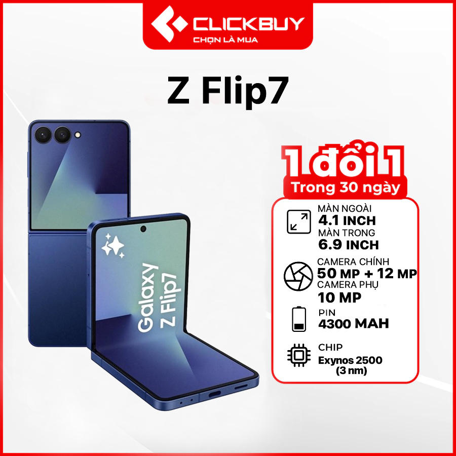 Điện Thoại Samsung Galaxy Z Flip7 5G Chính Hãng | Shopee Việt Nam