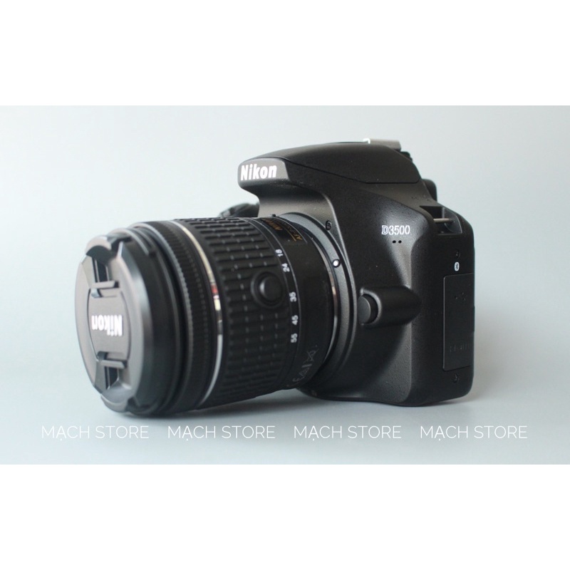 MÁY ẢNH NIKON D3500 KÈM LENS 18-55MM F3.5-5.6G VR FULLBOX MỚI 99% | Shopee Việt Nam