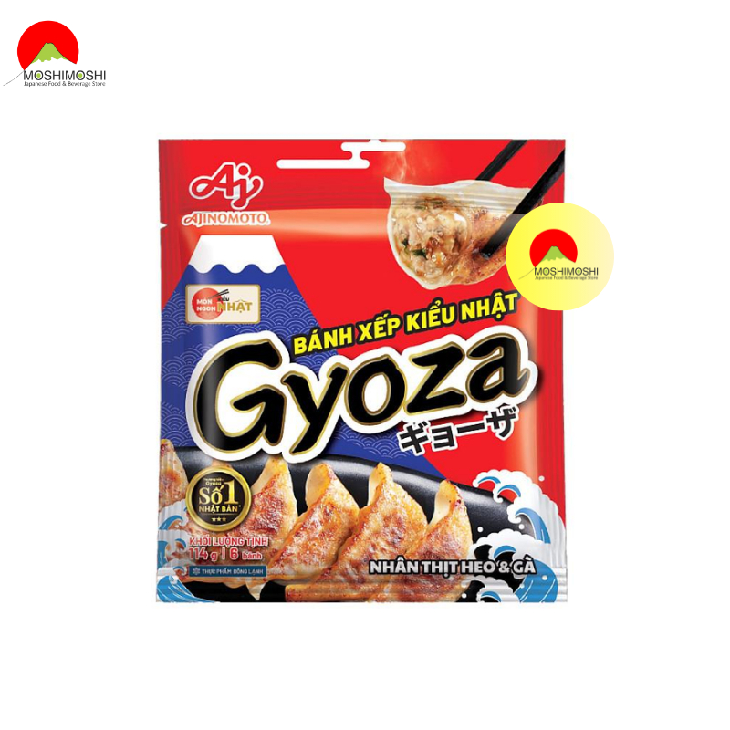 Bánh xếp kiểu Nhật Gyoza nhân thịt Heo và Gà (6 cái) 114g | Shopee Việt Nam