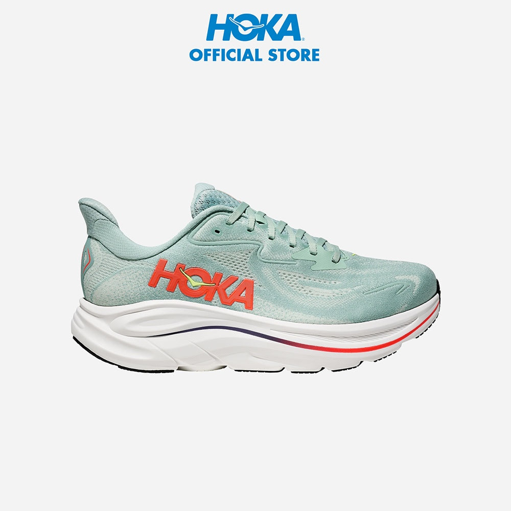 Giày Chạy Bộ Nam HOKA Clifton 10 Wide - Xanh Mint - 1162032-SGNN