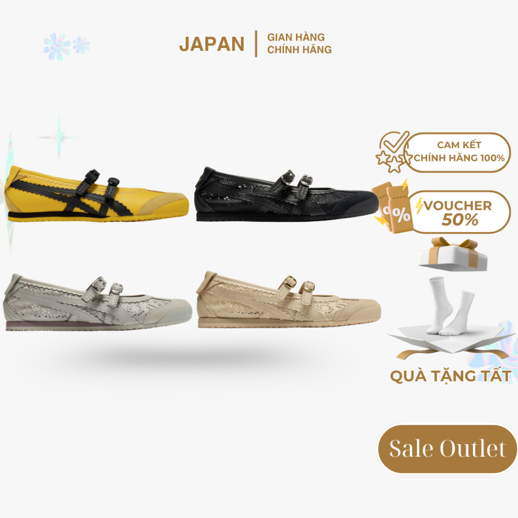 [ Chính Hãng ] Giày Onitsuka Tiger Mexico 66 TGRS Nữ Full Box