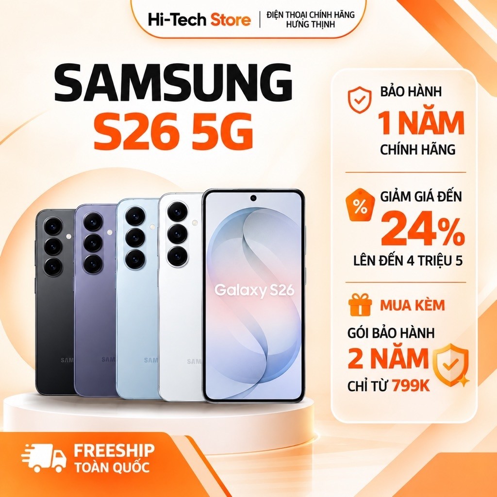 Samsung Galaxy S26 5G 12/256Gb Chính Hãng | Shopee Việt Nam