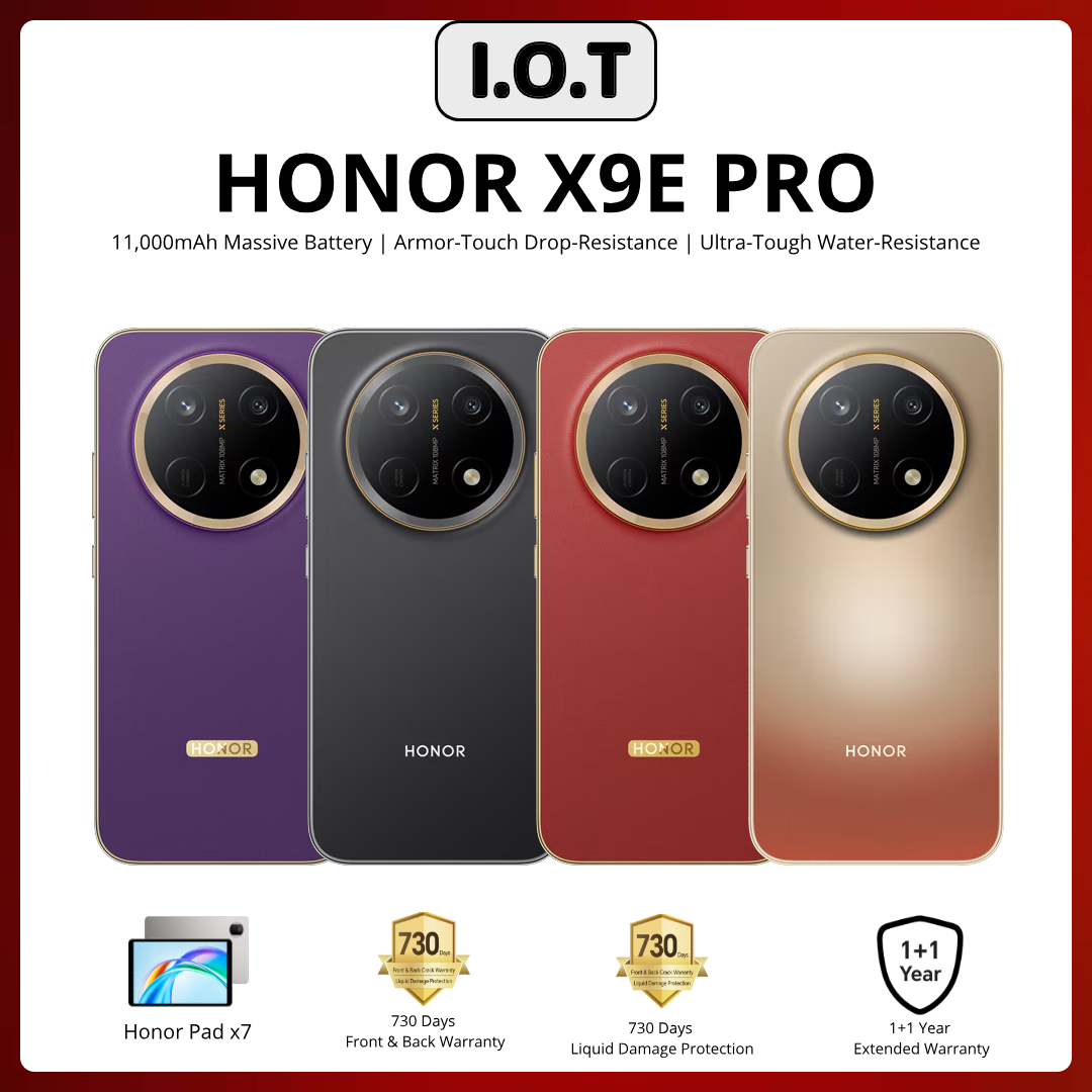 Honor X9E PRO 5G (8+16)GB Ram - 100% Original Warranty Honor Malaysia