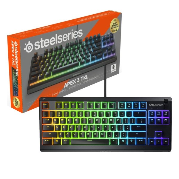 Bàn phím Steelseries Apex 3 TKL RGB | Shopee Việt Nam