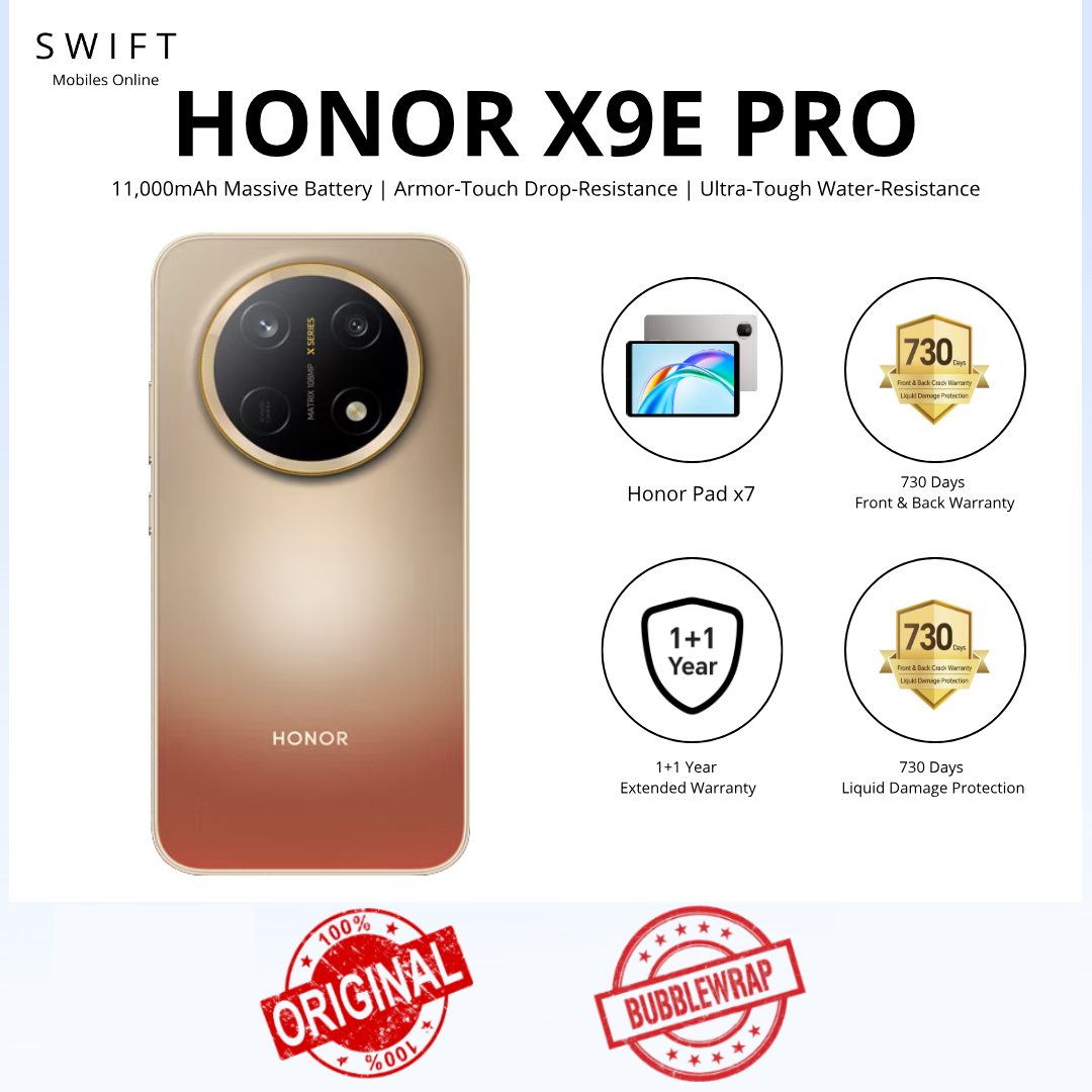 Honor X9E PRO 5G (8+16)GB Ram - 100% Original Warranty Honor Malaysia