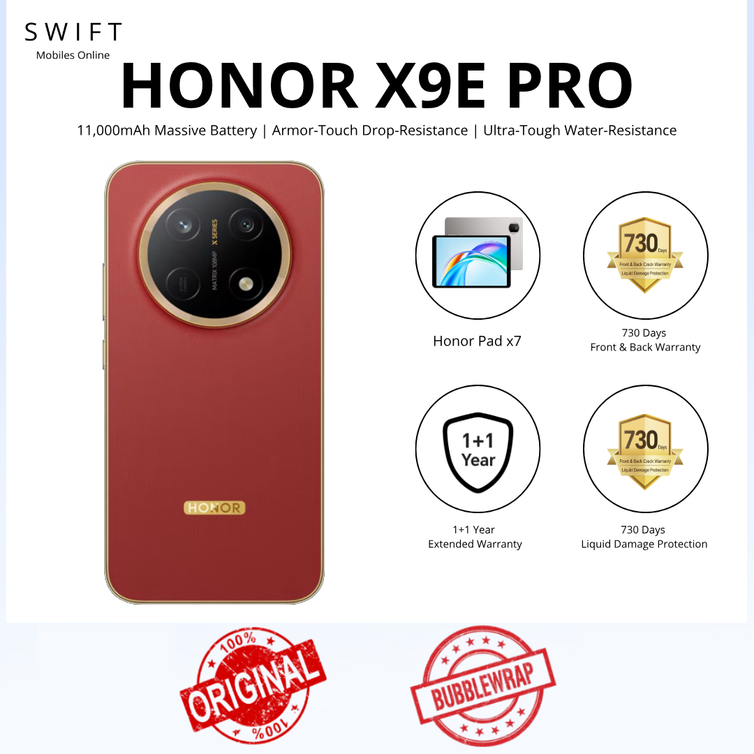 Honor X9E PRO 5G (8+16)GB Ram - 100% Original Warranty Honor Malaysia