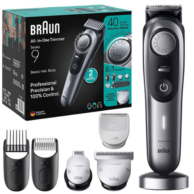 Tông Đơ Cắt Tóc Đa Năng Braun All-in-One Style Kit Series 9 9340, Chế Độ Cài Đặt Độ Dài Tùy Ý | Shopee Việt Nam