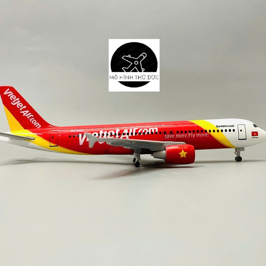 Mô Hình Máy Bay Airbus A320 VietJet Air Hợp Kim Cao Cấp Bánh Xe Đúc Liền Thân Tỉ Lệ 1/400 | Shopee Việt Nam