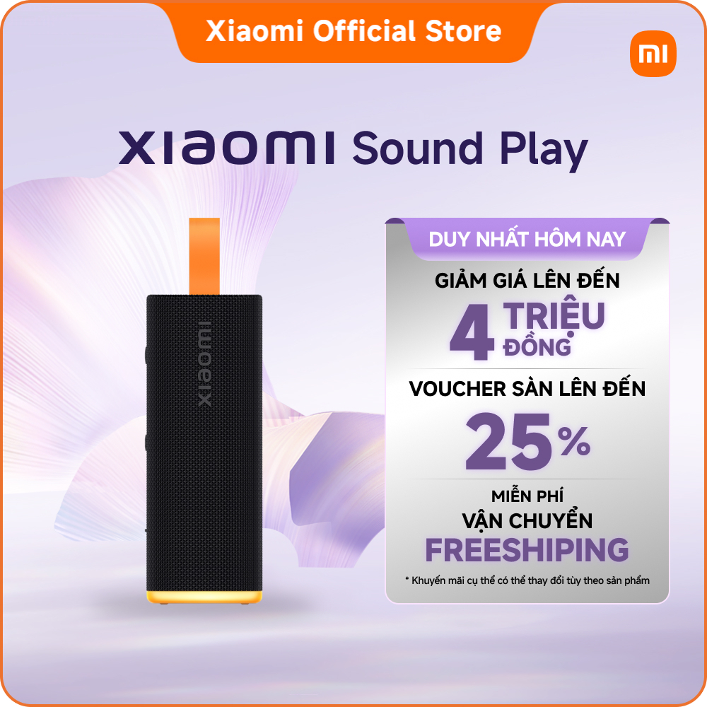 Loa bluetooth Xiaomi Sound Play | Kết nối TWS | Thiết kế nhỏ gọn | Công suất 18W cho âm thanh mạnh mẽ | Shopee Việt Nam