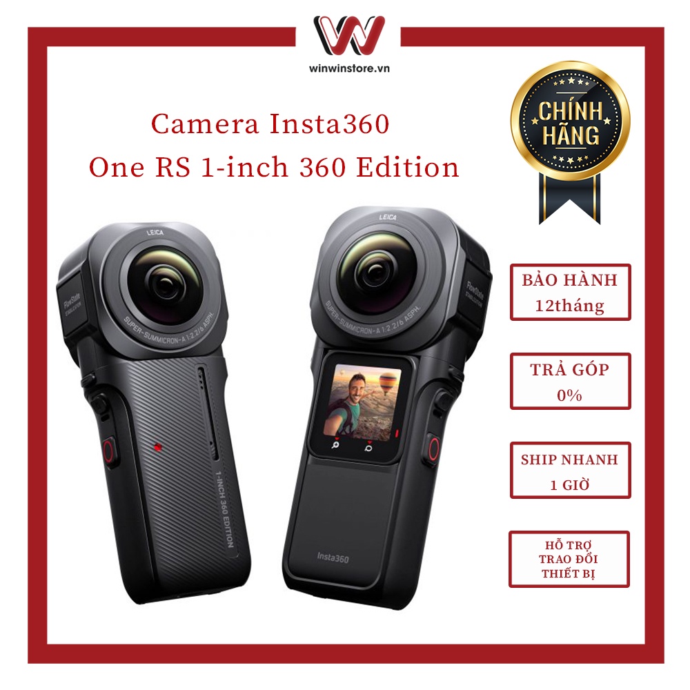 Camera hành trình Insta360 One RS 1-inch 360 Edition | Shopee Việt Nam