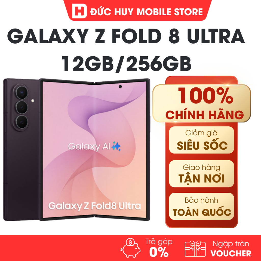 Điện Thoại Samsung Galaxy Z Fold8 Ultra 12GB/256GB Chính Hãng | Shopee Việt Nam