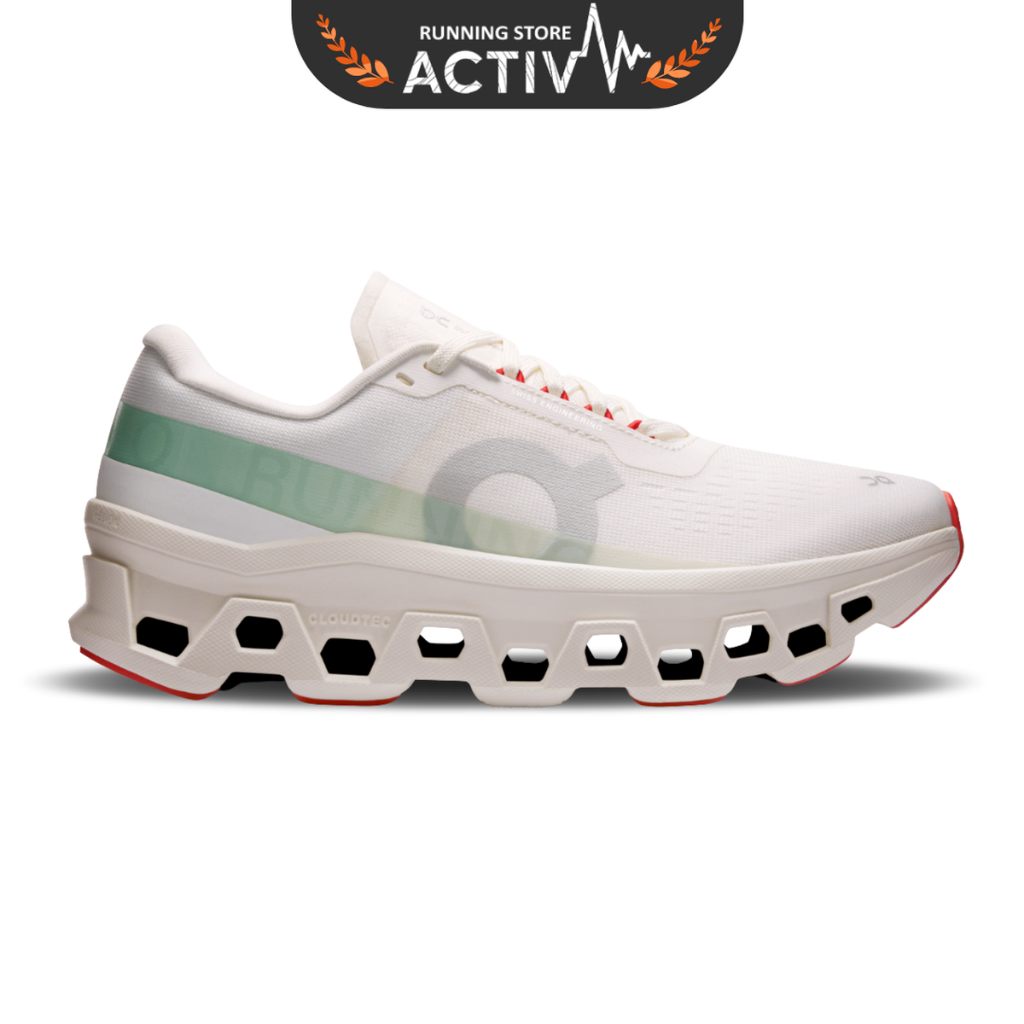 Giày Chạy Bộ Nữ On Running Cloudmonster 1 - Ivory/Creek | Shopee Việt Nam