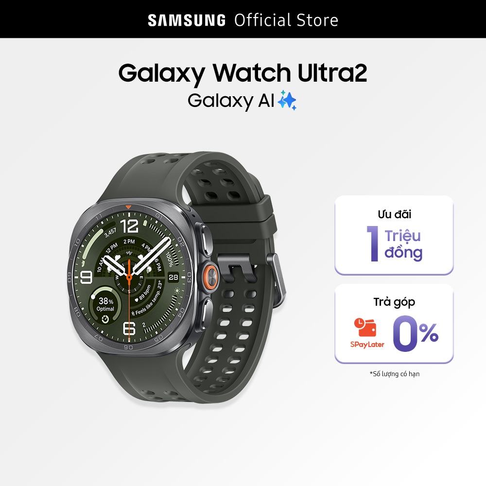 Đồng hồ thông minh Samsung Galaxy Watch Ultra 2, Galaxy AI | Shopee Việt Nam