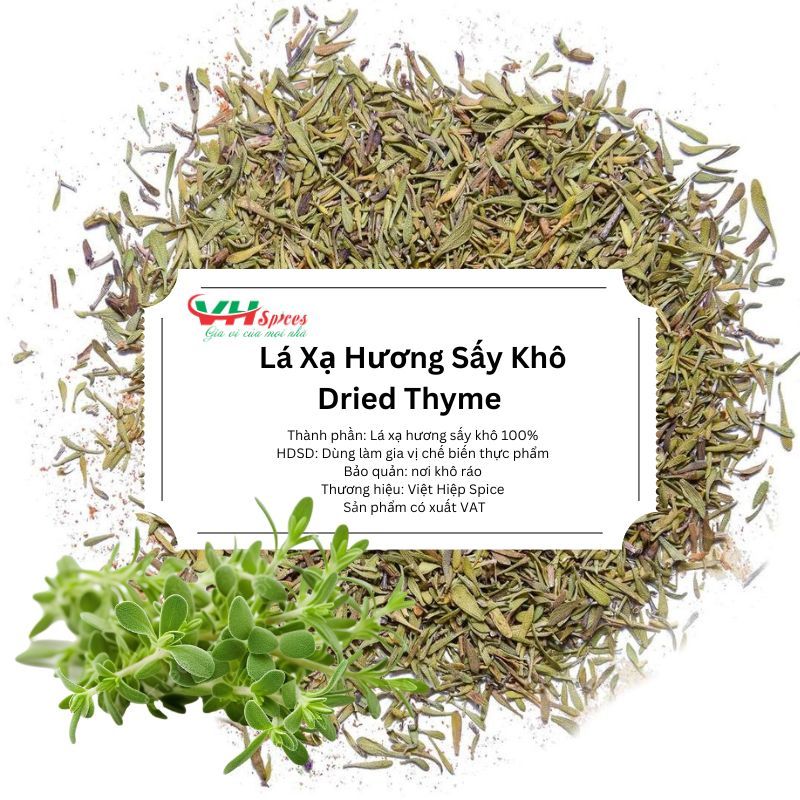 Cỏ Xạ Hương - Lá Xạ Hương Sấy Khô (Dried Thyme) Việt Hiệp | Shopee Việt Nam