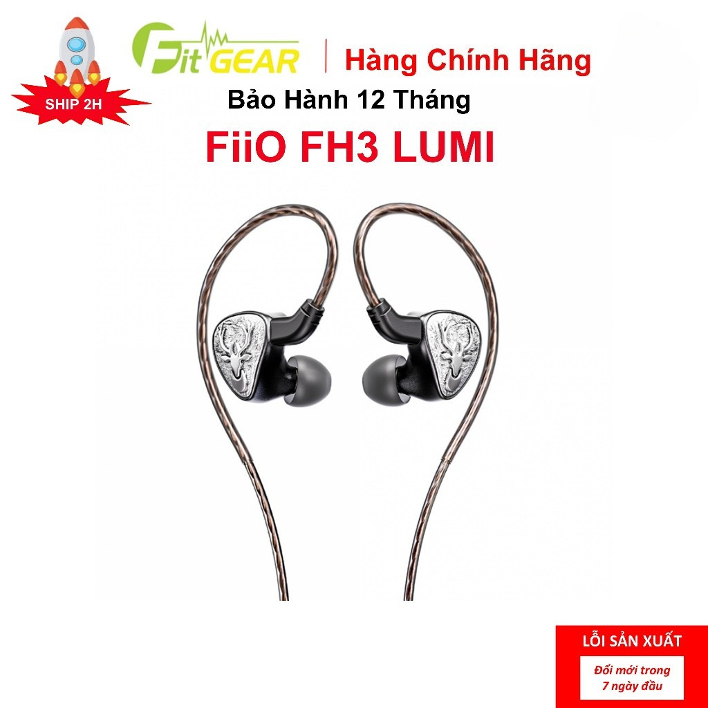 Tai Nghe FiiO SNOWSKY FH3 LUMI Chính Hãng - Bảo Hành 12 Tháng | Shopee Việt Nam