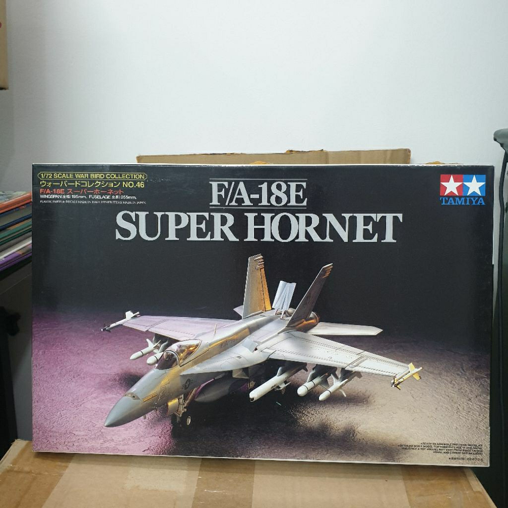 [1/7] Mô Hình Quân Sự 1/72 F/A-18E Super Hornet Tamiya TA60746 | Shopee Việt Nam
