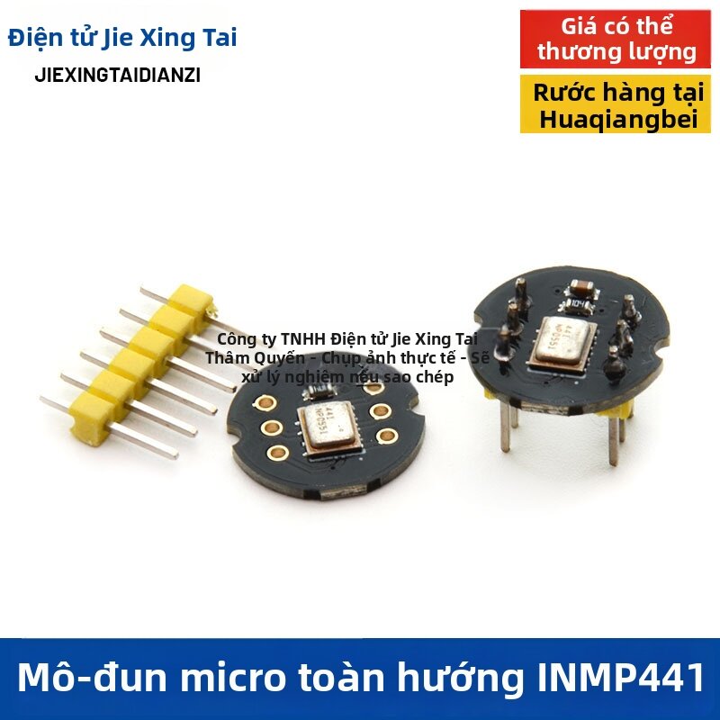 INMP441 Microphone Toàn Hướng Độ Chính Xác Cao Tần Số Thấp I2S Giao Diện Hỗ Trợ ESP32 Module Cảm Biến Âm thanhMEMS