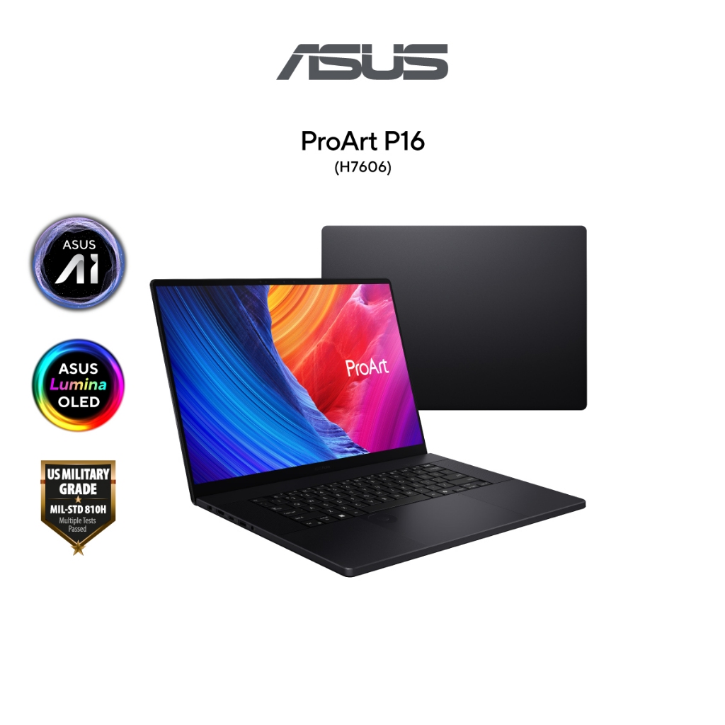 ASUS ProArt P16 OLED (AI 9 HX 370/32GB DDR5/2TB/ RTX 4070 8GB/ 16" ) H7606W-IME038WMS