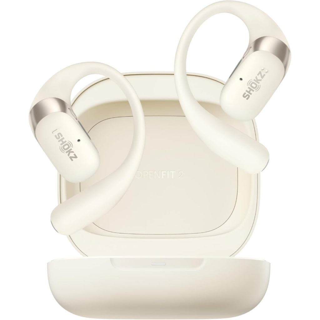 Tai nghe thể thao cao cấp Shokz OpenFit 2 (T920) Open-Ear IP55 Pin 48h quản lý qua App