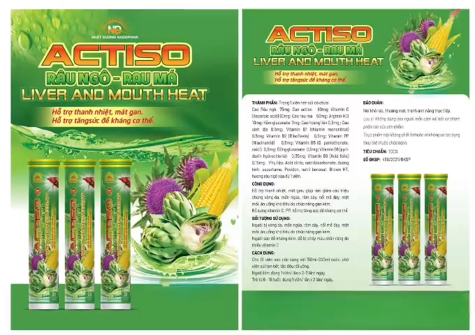 Viên Sủi Actiso | Mát Gan – Giải Độc | Rau Má Râu Ngô | Thanh Nhiệt Cơ Thể | Giảm Nóng Trong Nổi Mụn | Lazada Việt Nam