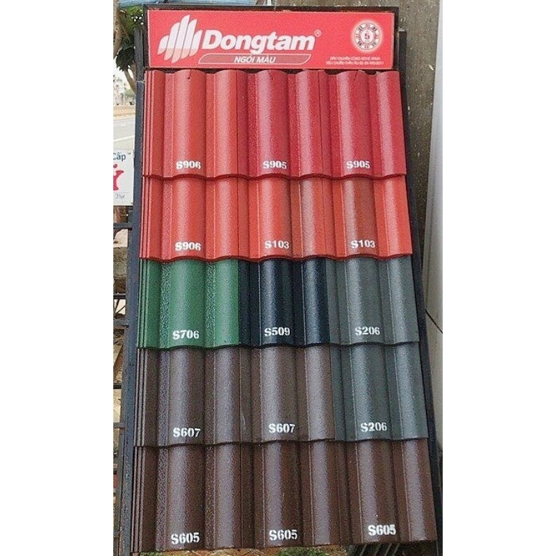 Ngói Đồng Tâm, ngói tráng men mờ, ngói Đồn Tâm TiTan, ngói lợp nhà Đồng Tâm, ngói men Đồng Tâm, ngói tráng men | Shopee Việt Nam